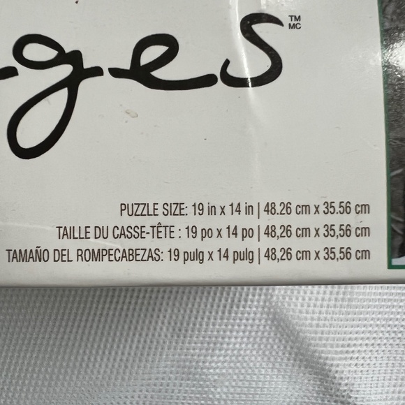 Images Jigsaw Puzzle Canadian Timbre Wolves Sealed 500 Pieces 19" x 14" NEW - Picture 3 of 5